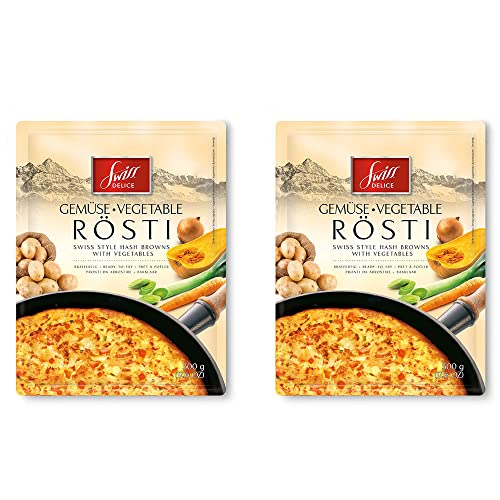 Swiss Delice | Gemüse Rösti | nach Schweizer Original Rezept | 2 x 500g von Swiss Delice