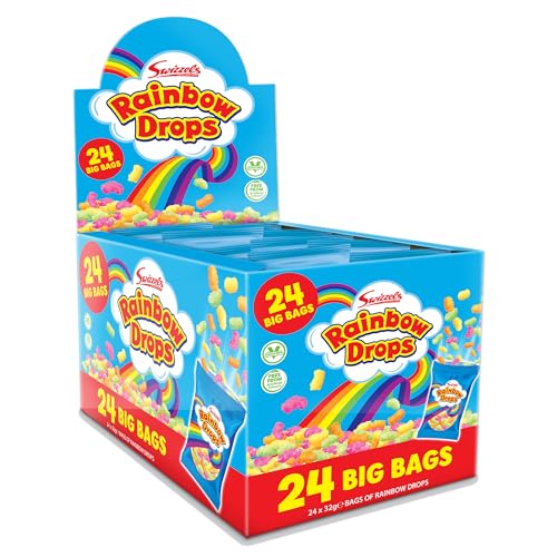 Sweets Große Taschen Rainbow Drops Box von 24 von Swizzels