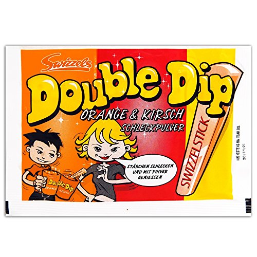Swizzels Double Dip Orange&Kirsch, 18g von Swizzels
