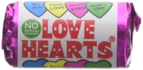 Mini Love Heart Rolls x50 by Swizzels Matlow von Swizzels