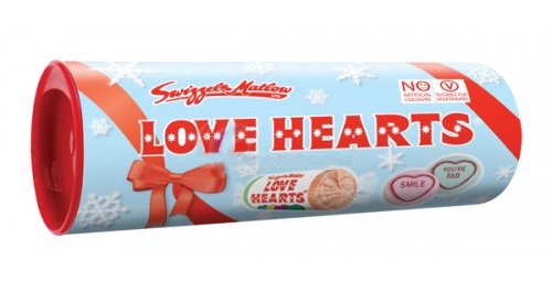 Swizzels Love Hearts Deliciously Sweet Tube 108g - Liebes Herzen von Swizzels