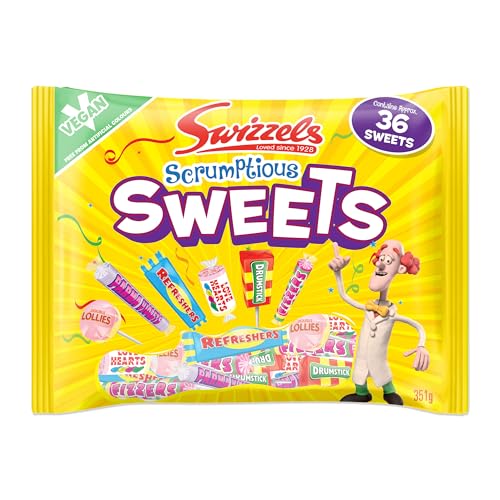Swizzels Scrumptious Sweets - A Large Selection of Mouthwatering and Chewy Candy Treats 351g bag von Swizzels
