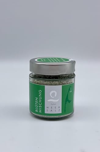Sylter GenussMacherei Sylter Meersalz Blütenmischung Gewürzsalz, 125 g im Bügelglas Sylter GenussMacherei Sylter Meersalz Blütenmischung Gewürzsalz, 125 g im Bügelglas von Sylter Meersalz GmbH