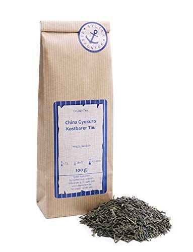 Grüner Tee lose China Gyokuro „Kostbarer Tau“ Rarität Grüntee China 250g von Sylter Teekontor