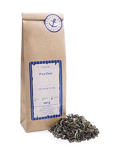 Grüner Tee lose Pi Lo Chun - Rarität Grüntee China 100g von Sylter Teekontor