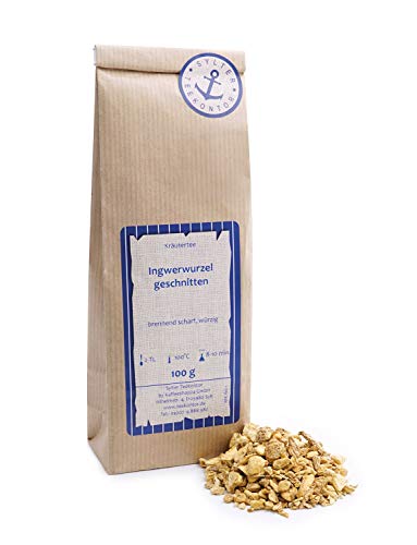 Kräutertee lose Ingwerwurzel geschnitten Ingwer Kräuter Tee 500g Kräutertee lose Ingwerwurzel geschnitten Ingwer Kräuter Tee 500g von Sylter Teekontor