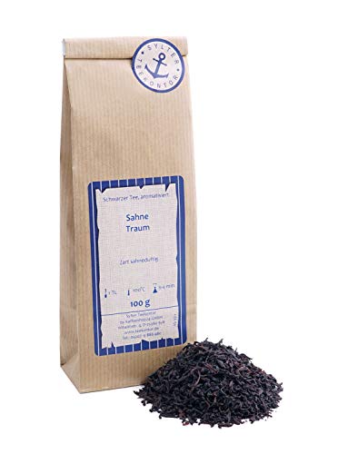 Schwarzer Tee lose Sahne Traum Schwarztee 100g von Sylter Teekontor