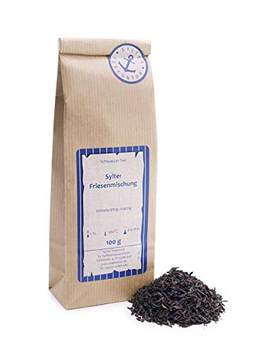 Schwarzer Tee lose Friesenmischung Schwarztee Indien 100g von Sylter Teekontor