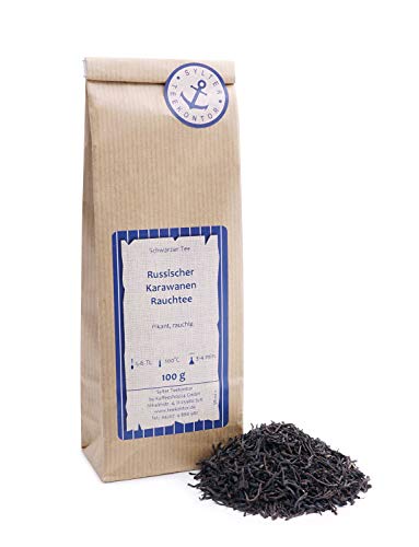 Schwarzer Tee lose Karawanen Rauchtee (Blend RauchteeKeemun) Schwarzer Tee Schwarztee 500g von Sylter Teekontor