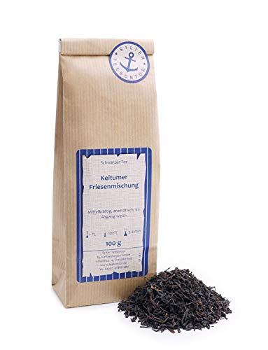 Schwarzer Tee lose Keitumer Friesenmischung Schwarztee Indien 100g von Sylter Teekontor