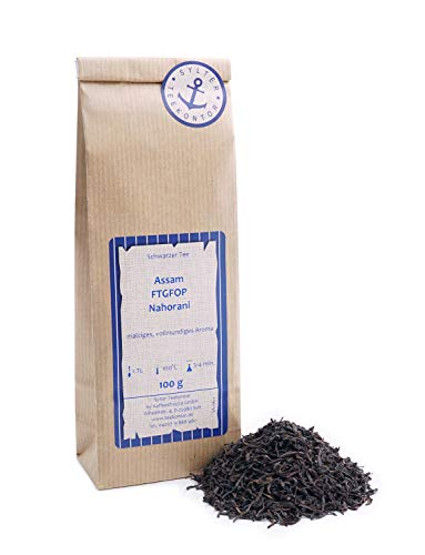 Schwarzer Tee lose Nahorani FTGFOP Schwarztee Indien 100g von Sylter Teekontor
