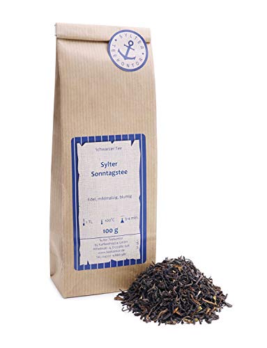 Schwarzer Tee lose Sonntagstee Schwarztee Sri Lanka 100g von Sylter Teekontor