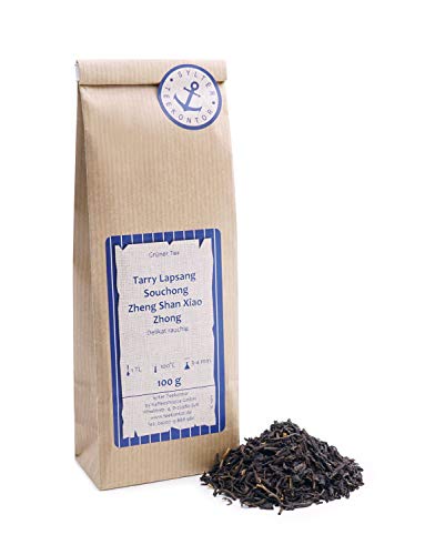 Schwarzer Tee lose Tarry Lapsang Souchong Zheng Shan Xiao Zhong Schwarzer Tee Schwarztee China 500g von Sylter Teekontor