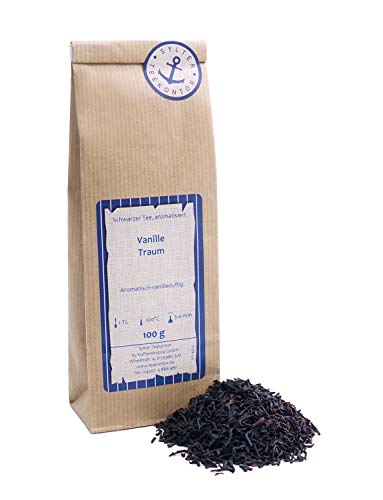 Schwarzer Tee lose Vanille Traum Schwarztee 250g von Sylter Teekontor