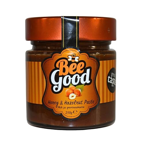 Bee Good Reiner Griechischer Honig und Haselnusspaste 250 g von Symphonia