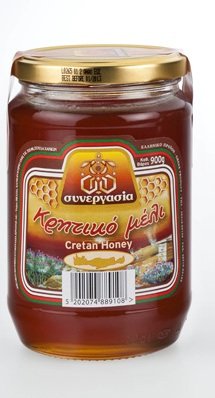 Griechischer Kretischer Honig 900g SYNERGASIA Superior Qualität aus Kreta von Synergasia