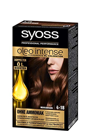 OLEO INTENSE Coloration 4-18 mokkabraun 115 ml von Syoss