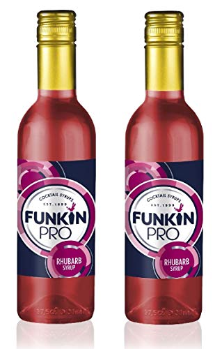 Funkin Pro Rhabarber-Sirup, 36 cl, 2 Stück von Syrup