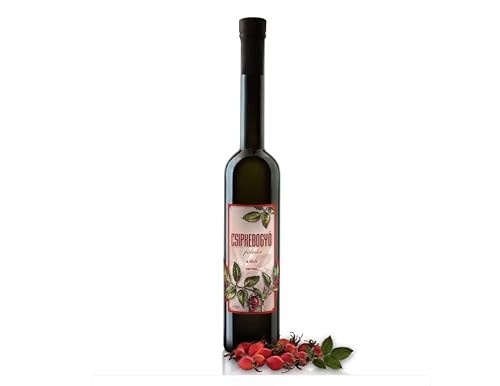 SZICSEK Palinka | Premium Hagebutten Palinka | Handwerklicher Obstbrand | 100% Natürlich | Limitierte Auflage | Original Ungarische Spirituosen | 0.5 L, 44% Vol. von Szicsek