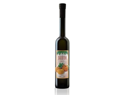 SZICSEK Palinka | Premium Kürbis Schnaps | Handwerklicher Obstbrand | 100% Natürlich | Aus Ungarn | Spezial Kürbisschnaps | Original Ungarische Spirituosen | 0.5 L, 44% Vol. von Szicsek