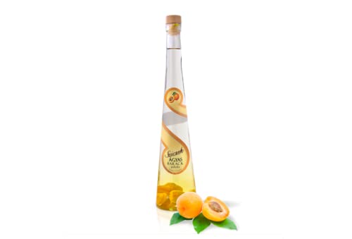 Szicsek Palinka | Aprikose Pálinka mit Früchte | Handwerklicher Obstbrand | 100% Natürlich | Original Ungarische Spirituosen - [0,5L|44%] von Szicsek