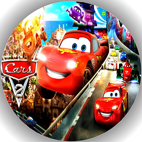 Premium Esspapier Tortenaufleger Tortenbild Geburtstag Disney Pixar Cars T31 von T-S-24