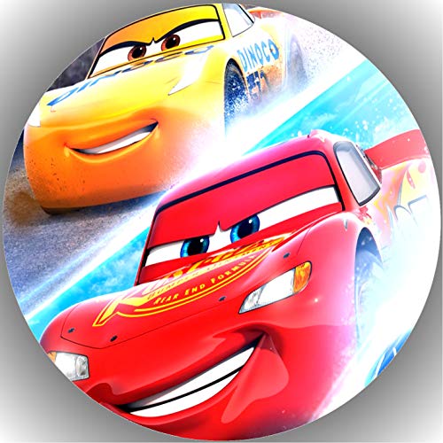 Premium Esspapier Tortenaufleger Tortenbild Geburtstag Disney Pixar Cars T49 von T-S-24