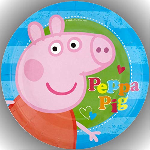 Premium Esspapier Tortenaufleger Tortenbild Geburtstag Peppa Pig T8 von T-S-24