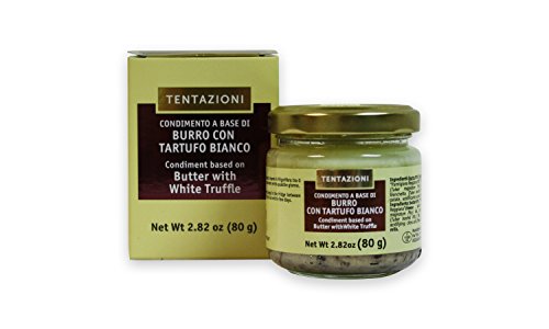 80g Italienische Trüffelbutter mit 5% weißem Trüffel und Parmigiano Reggiano DOP 80g Italienische Trüffelbutter mit 5% weißem Trüffel und Parmigiano Reggiano DOP von T&C Tentazioni