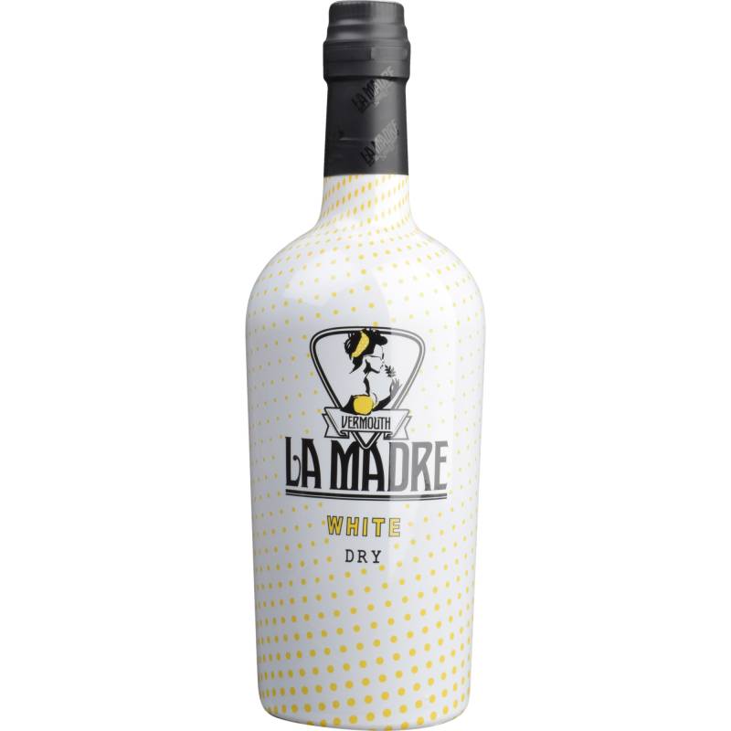 La Madre Vermouth White Dry, Spanien, 0,75 L, 17% Vol., Andalusien, Spirituosen von T. La Mediterranea 2016 SL / C/Centre, 21 / E - 43786 Batea