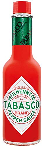 TABASCO Original Red Pepper Sauce – 150 ml Glasflasche - 100% natürliche Zutaten – Hot Sauce - scharfe Chili-Sauce TABASCO Original Red Pepper Sauce – 150 ml Glasflasche - 100% natürliche Zutaten – Hot Sauce - scharfe Chili-Sauce von TABASCO