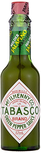 Tabasco Green Pepper Sauce, 3er Pack (3 x 57 ml) von TABASCO