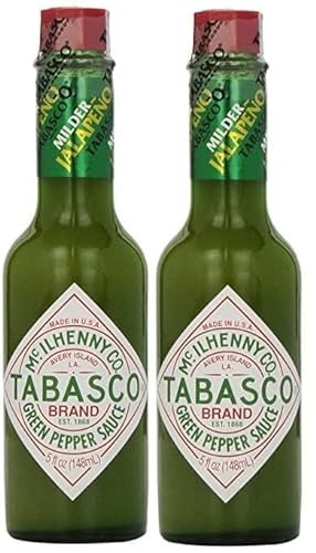 Tabasco Grüne Jalapeño Sauce 57ml - 2er Pack von TABASCO