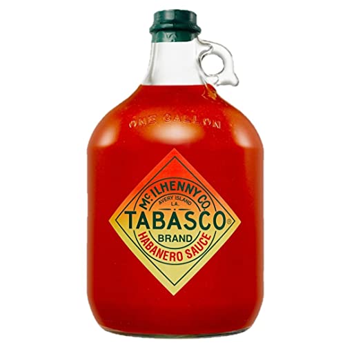Tabasco Habanero Sauce, 1x Gallone 3,78 l, scharfe Chili Sauce, 100% natürlich, Glasflasche Tabasco Habanero Sauce, 1x Gallone 3,78 l, scharfe Chili Sauce, 100% natürlich, Glasflasche von TABASCO
