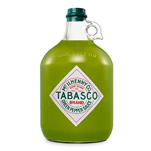 Tabasco Jalapeño Sauce, 1x Gallone 3,78 l, scharfe Chili Sauce, 100% natürlich, Glasflasche von TABASCO