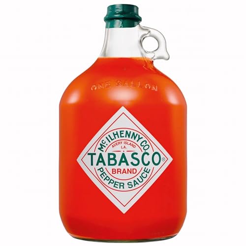 Tabasco Original Red Pepper Sauce / 3.780 ML (Gallone) / Der größten Flasche die es im Handel gibt/Vorteilsverpackung/Mehr als 25x größer/Perfekt für die Gastronomie und als Geschenk von TABASCO