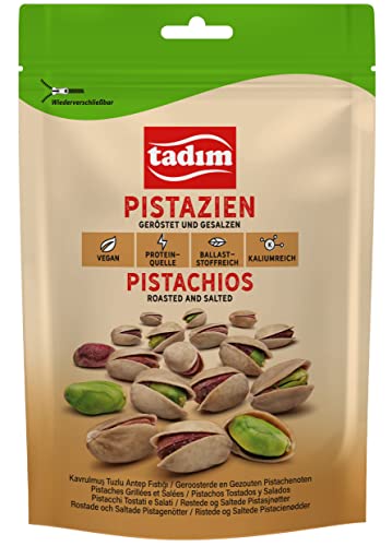 TADIM Pistazien aus der Türkei | Geröstet und gesalzen | 10 Packungen in einem Karton (10 x 150 g) von TADIM