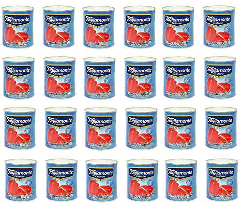 24x TAGLIAMONTE Pomodori Pelati geschälte Tomaten sauce aus Italien dose 800g von TAGLIAMONTE