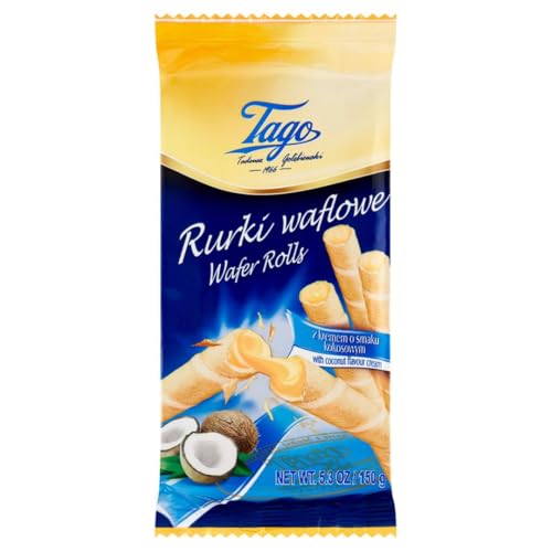Tago Waffelröllchen mit Kokos-Creme 150g Tago von Tago