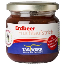 Erdbeer-Fruchtaufstrich aus Bayern von TAGWERK