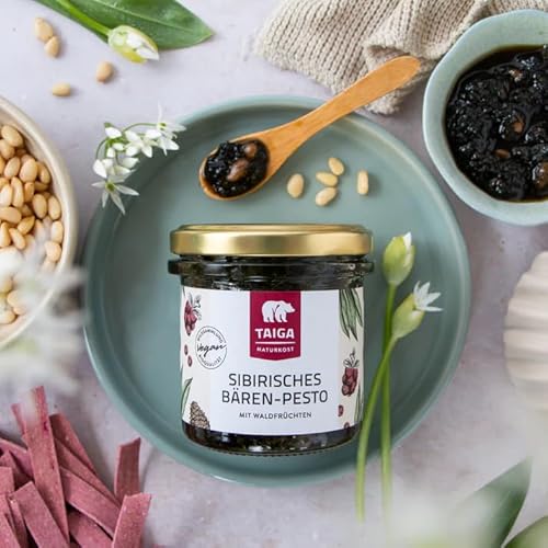 Premium Sibirisches Bären-Pesto - Bio & Rohkost, 140 g – Exquisite Delikatesse Premium Sibirisches Bären-Pesto - Bio & Rohkost, 140 g – Exquisite Delikatesse von TAIGA NATURKOST