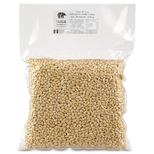 TAIGA Naturkost - Sibirische Zedernüsse (1000g) von TAIGA NATURKOST