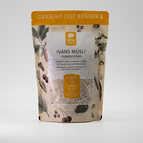 Taiga Naturkost - Ivans Müsli angekeimte Saaten - Bio - 400 g Taiga Naturkost - Ivans Müsli angekeimte Saaten - Bio - 400 g von TAIGA NATURKOST
