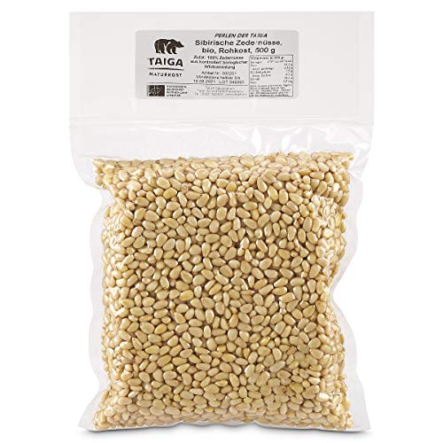 Pinienkerne, Sibirische Zedernüsse- TAIGA Naturkost, Roh 500g Pinienkerne, Sibirische Zedernüsse- TAIGA Naturkost, Roh 500g von TAIGA NATURKOST