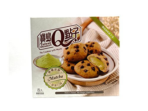 Royal Family Mochi Keks mit Matcha Geschmack Füllung 160g Royal Family Mochi Keks mit Matcha Geschmack Füllung 160g von TAIWAN MOCHI