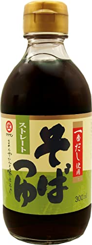 TAKESAN Soba Tsuyu Sauce, Fertig - Dip für Soba Nudeln, 300 ml von TAKESAN