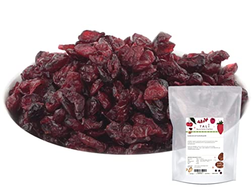 TALI Cranberries ohne Zucker - mit Fruchtsaft gesüßt 1000 g von TALI
