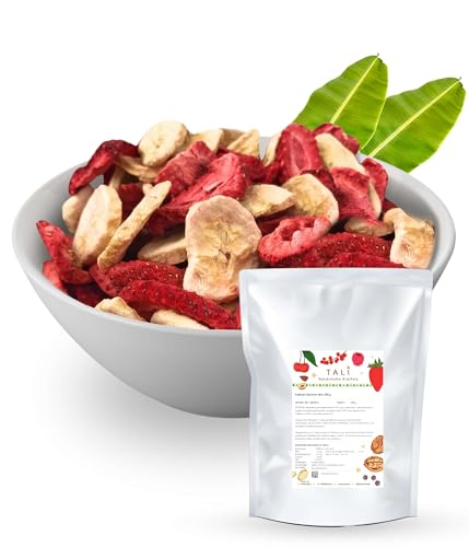 TALI Erdbeer-Banane-Mix 200 g - gefriergetrocknete Früchte von TALI