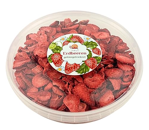 TALI Erdbeeren gefriergetrocknet, Scheiben 100 g - ohne Zusätze von TALI