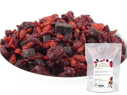 TALI Red Berry Superfood Mix - Cranberry - Acai - Goji 1000 g von TALI